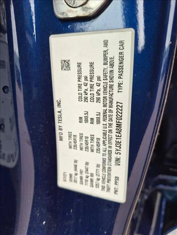 Used 2021 Tesla Model 3 Standard Range Plus RWD image 15
