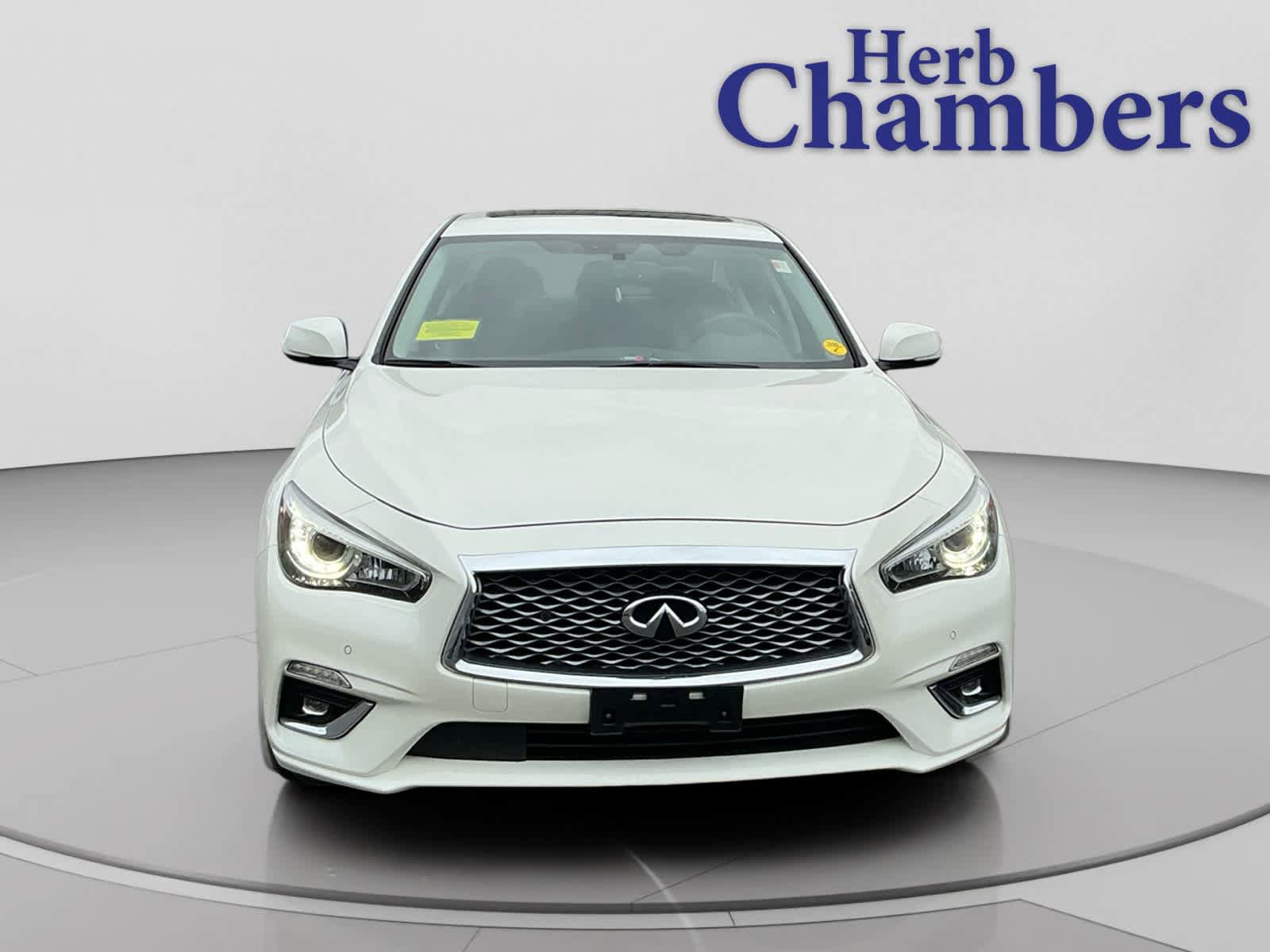 Used 2022 INFINITI Q50 Luxe w/ Cargo Package AWD/4WD image 2