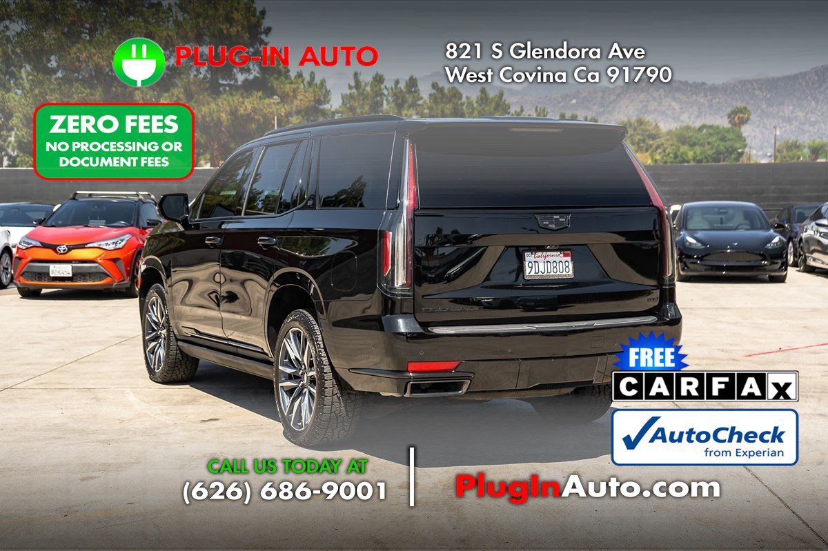Used 2023 Cadillac Escalade Sport w/ Touring Package AWD/4WD image 2