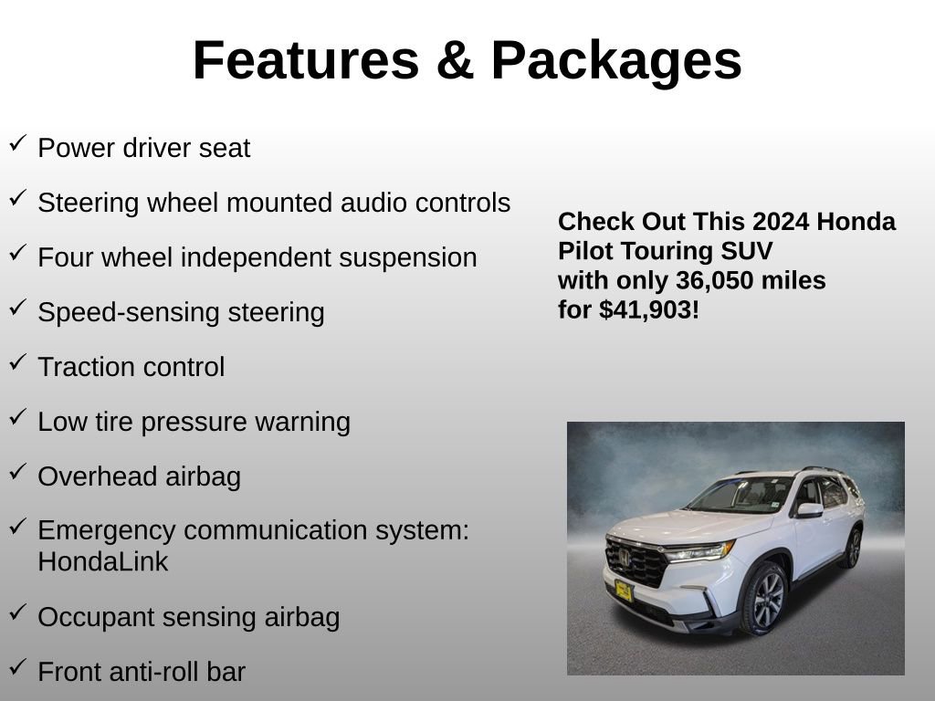 Used 2024 Honda Pilot Touring image 12