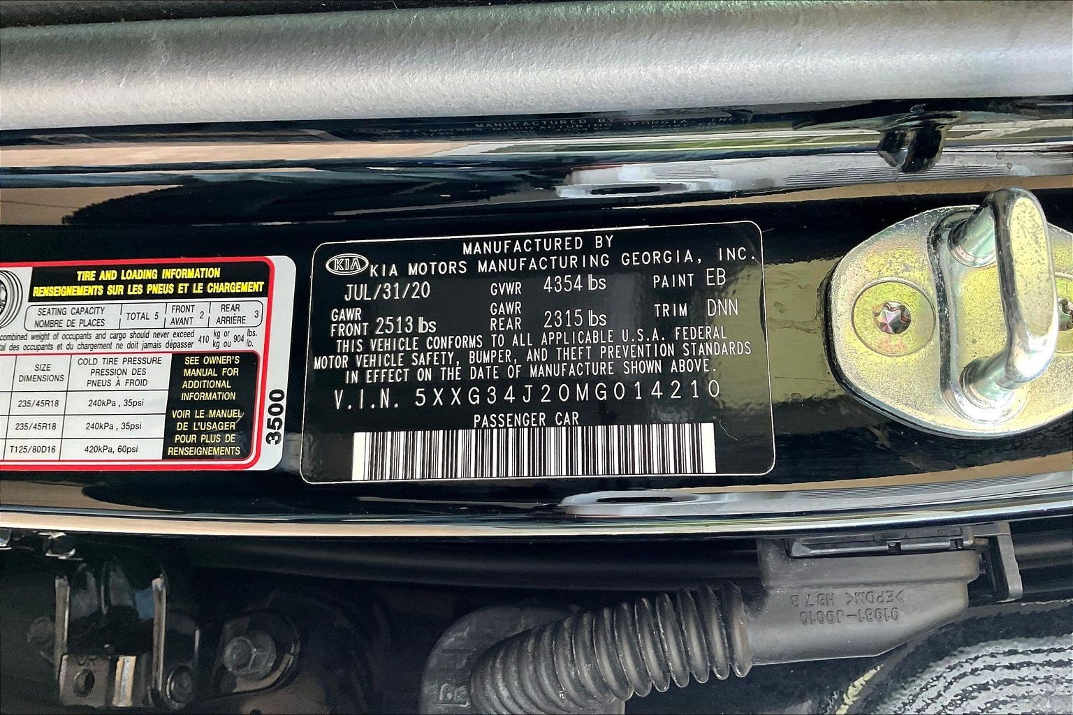 Used 2021 Kia K5 EX w/ EX Premium Package FWD image 19