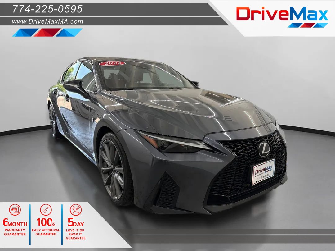 Used 2022 Lexus IS 350 F Sport w/ Memory Package