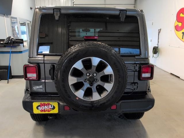 Used 2021 Jeep Wrangler Unlimited Sahara w/ Uconnect 4C Nav & Sound Group image 4