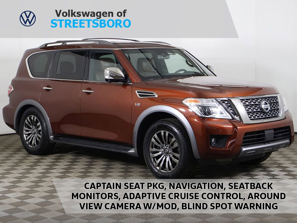 Used 2018 Nissan Armada Platinum w/ Captain Seat Package image 1