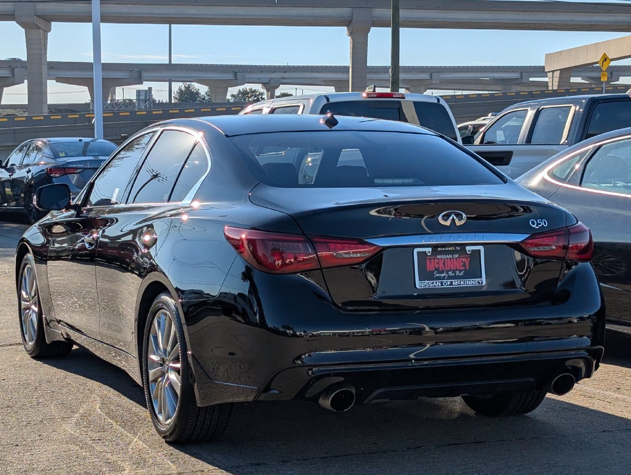 Used 2024 INFINITI Q50 Luxe w/ Cargo Package RWD image 4