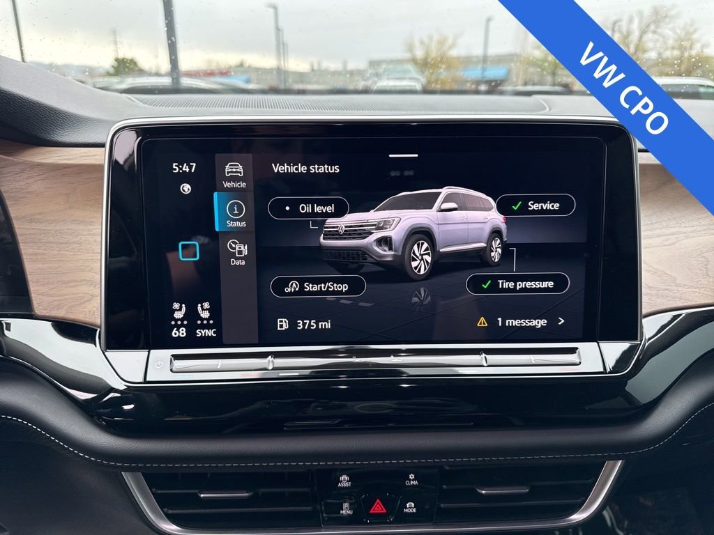 Certified 2024 Volkswagen Atlas SE AWD/4WD image 19