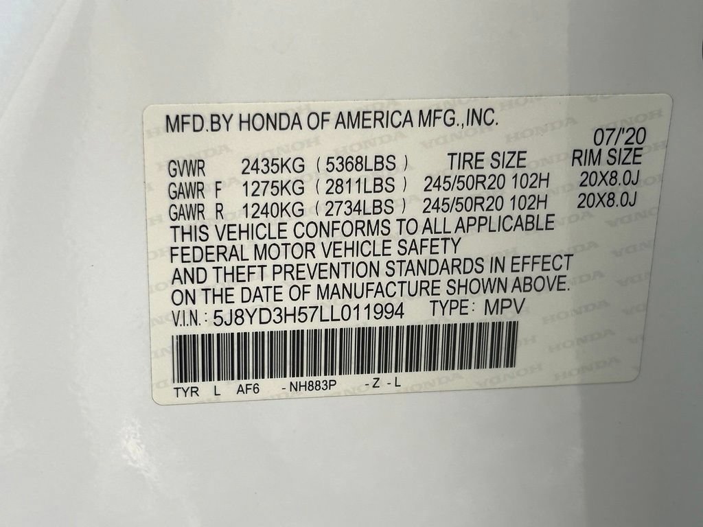 Used 2020 Acura MDX FWD w/ Technology Package image 55
