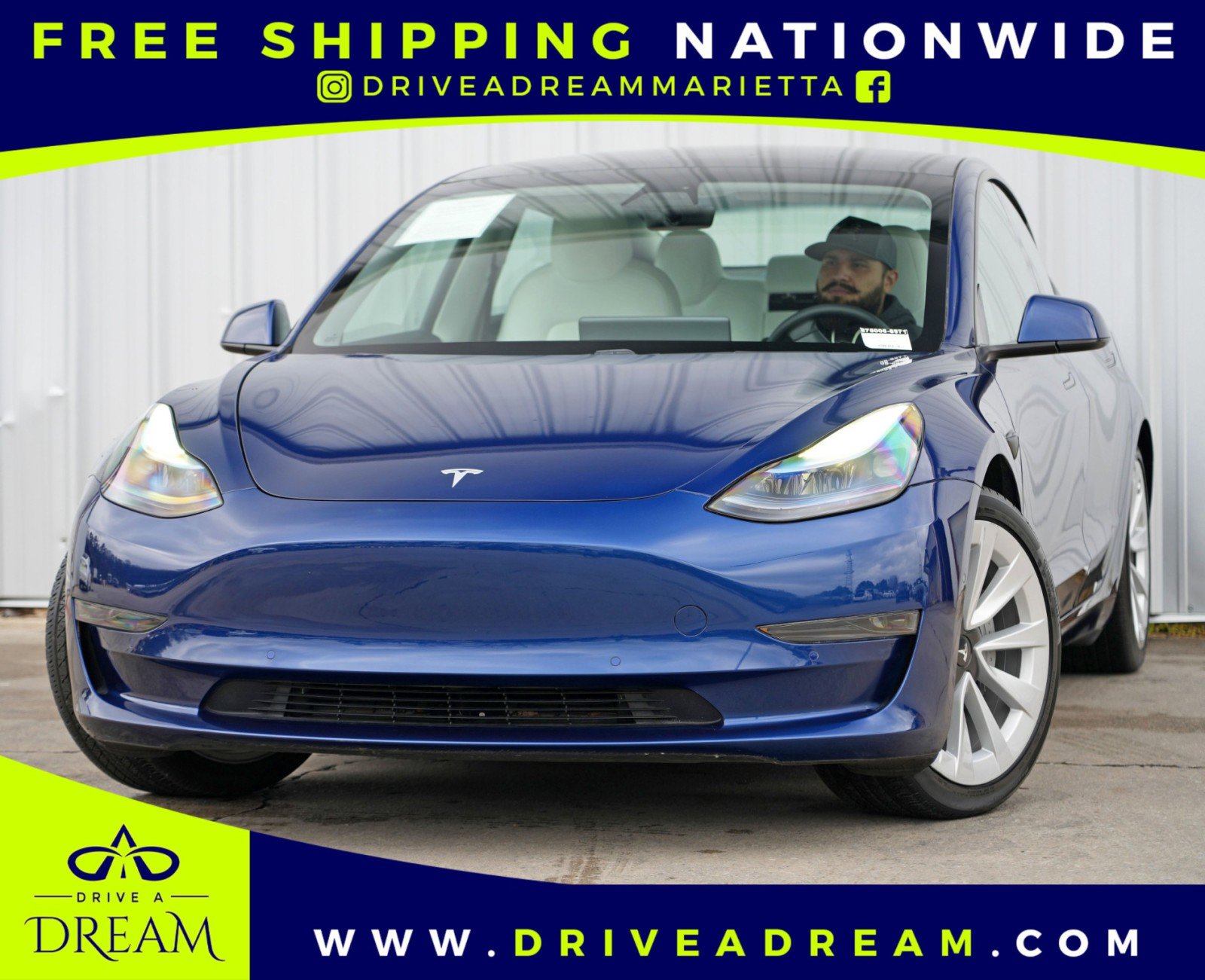 Used 2021 Tesla Model 3 Standard Range Plus