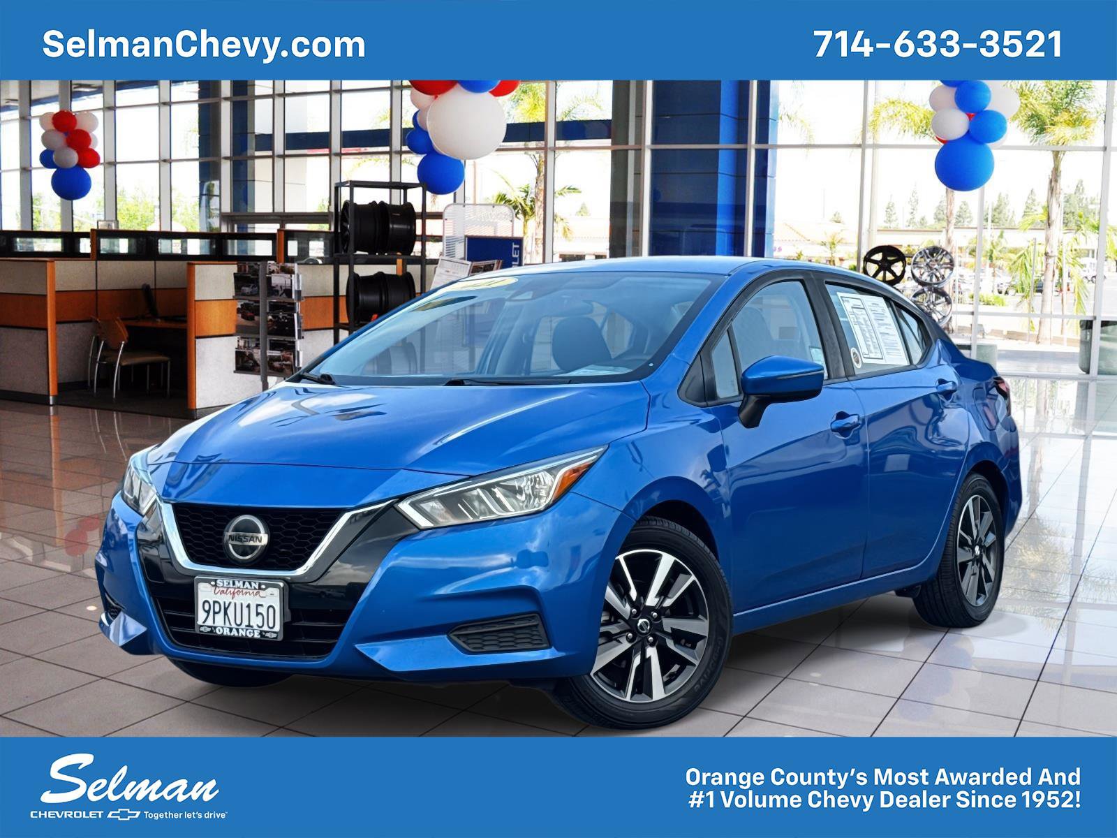 Used 2021 Nissan Versa SV