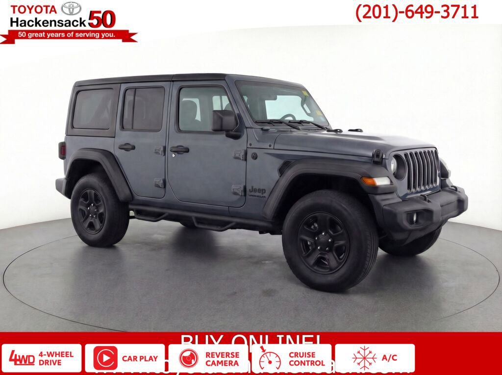 Used 2024 Jeep Wrangler Sport image 1
