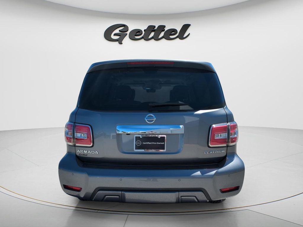 Certified 2019 Nissan Armada Platinum w/ Captain's Chairs Package image 13