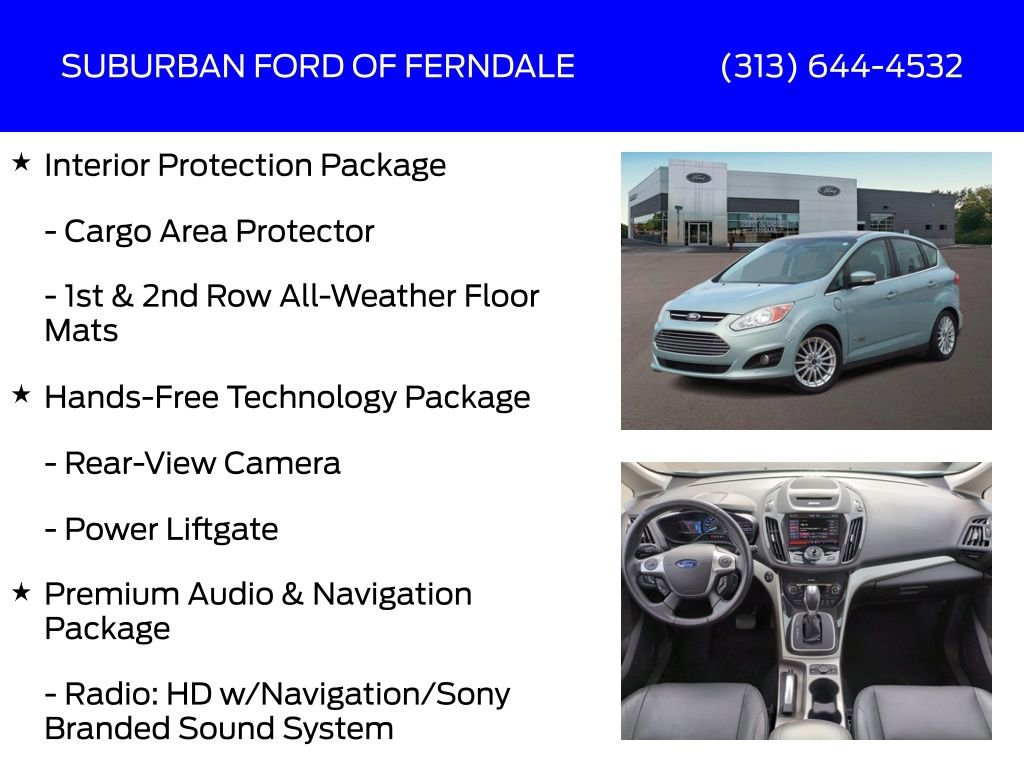 Used 2014 Ford C-MAX Energi SEL w/ Equipment Group 303A image 9