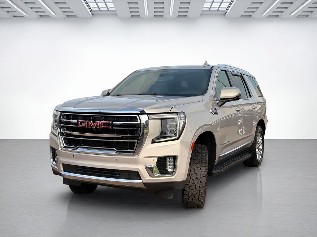 Used 2021 GMC Yukon SLT w/ SLT Luxury Plus Package AWD/4WD image 3