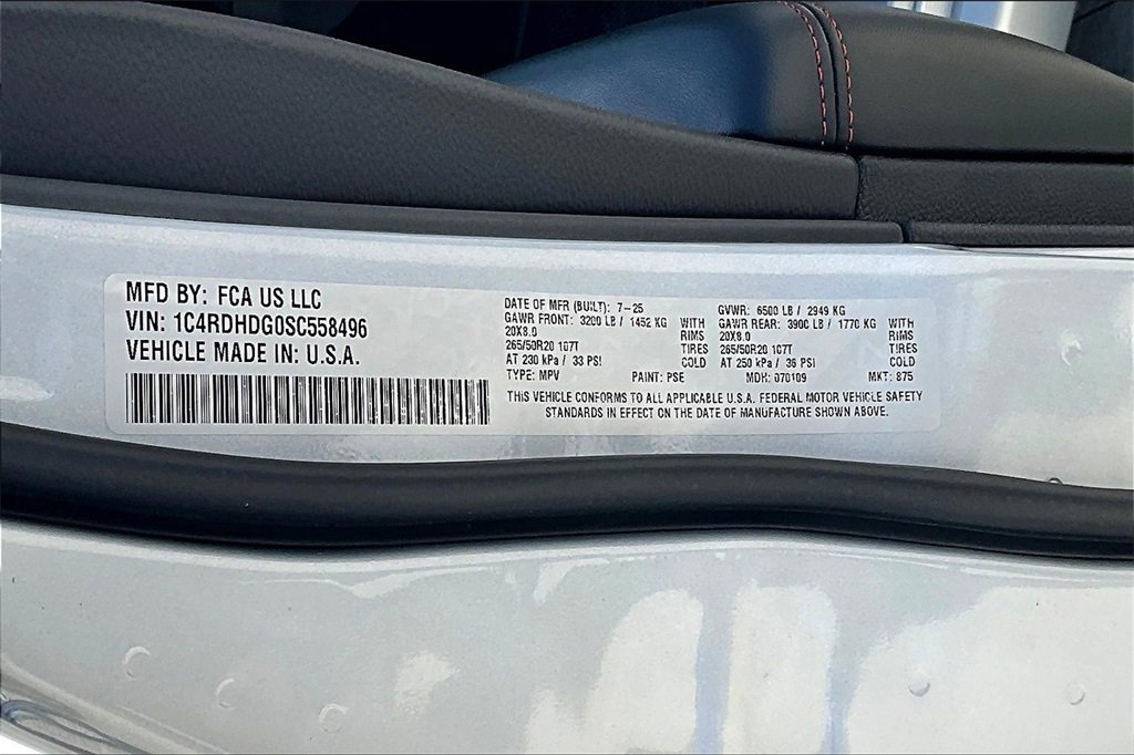 New 2025 Dodge Durango GT w/ Blacktop Package image 13