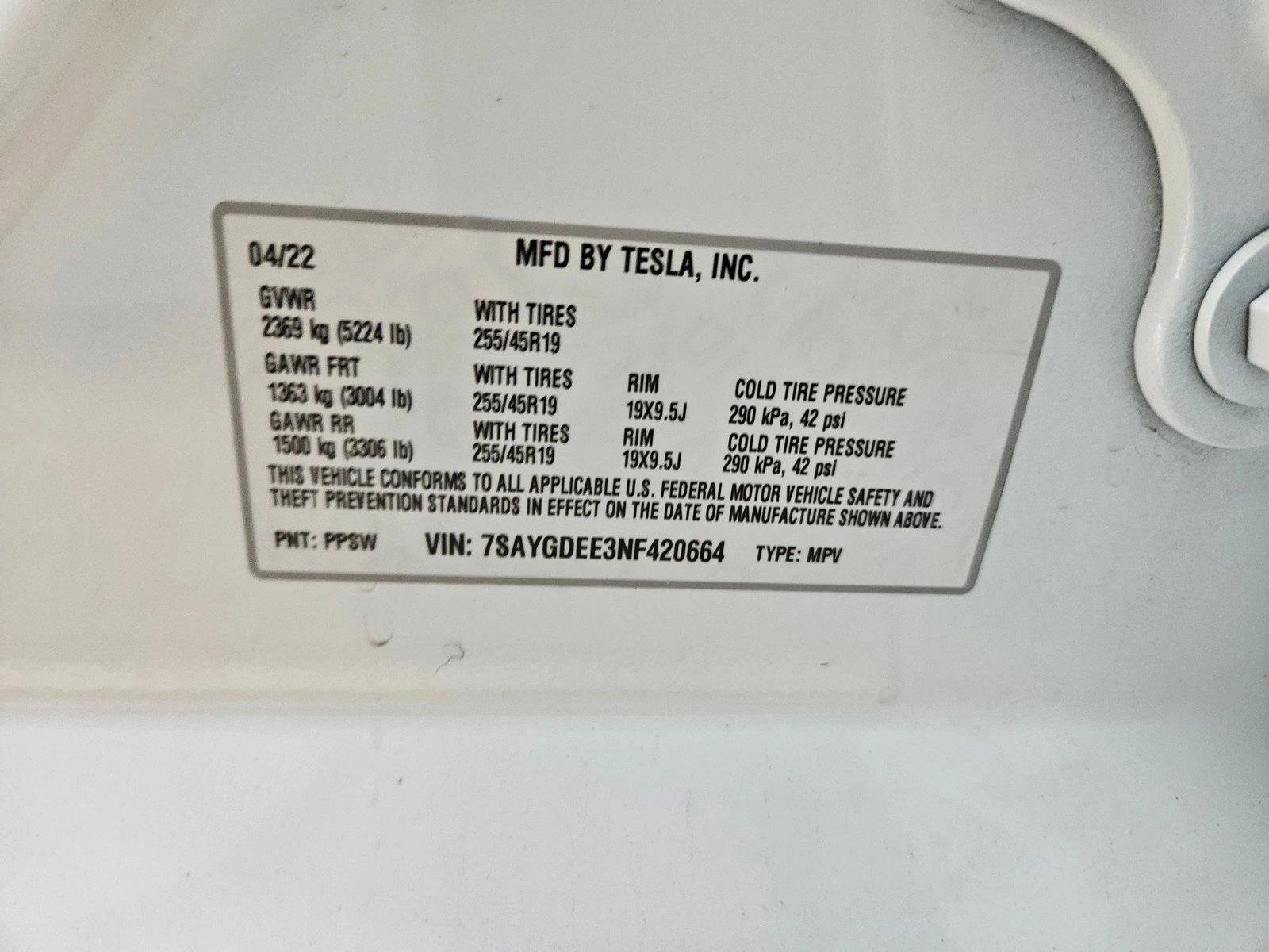 Used 2022 Tesla Model Y Long Range AWD/4WD image 19