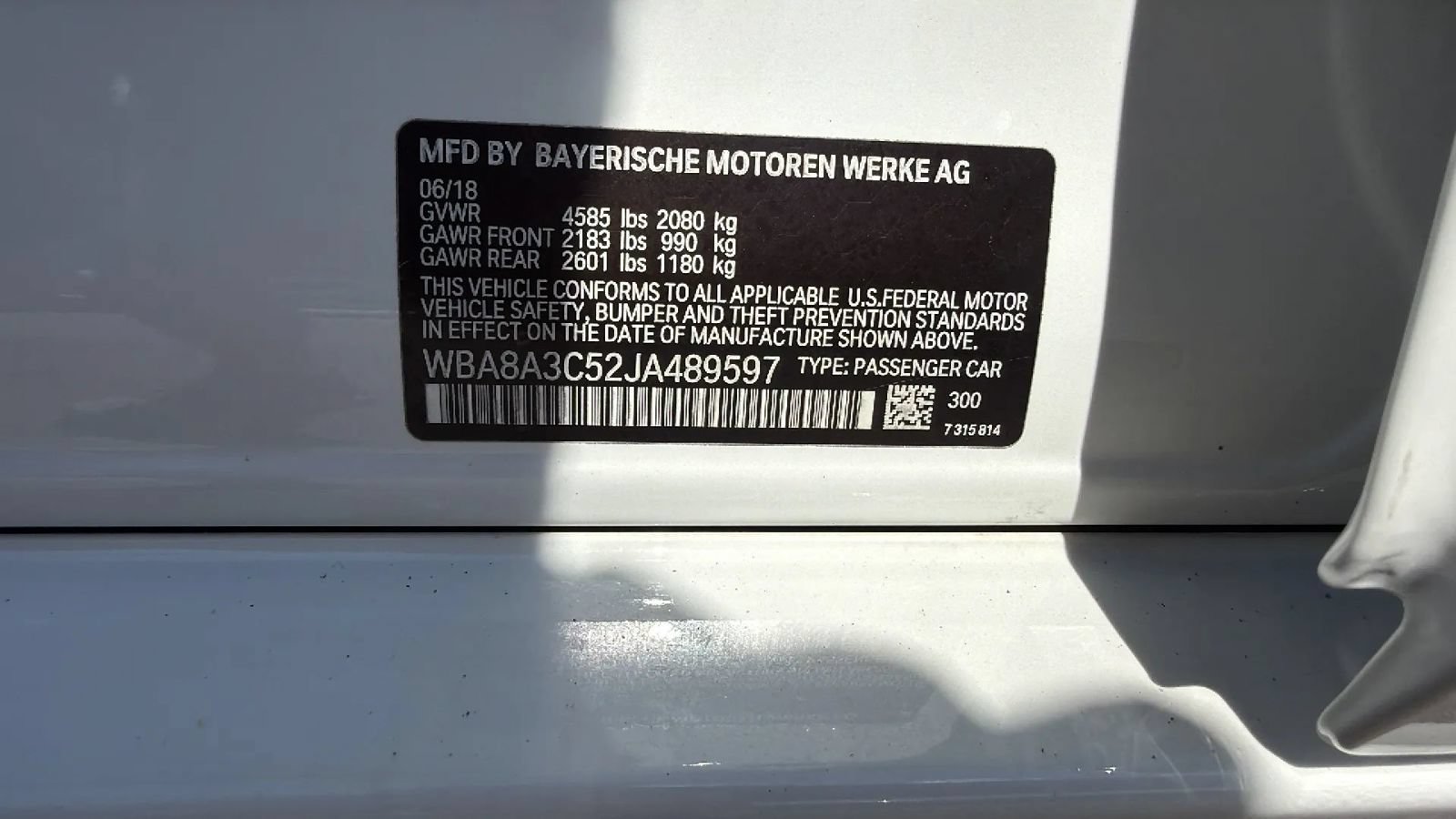 Used 2018 BMW 320i xDrive Sedan w/ Convenience Package AWD/4WD image 28