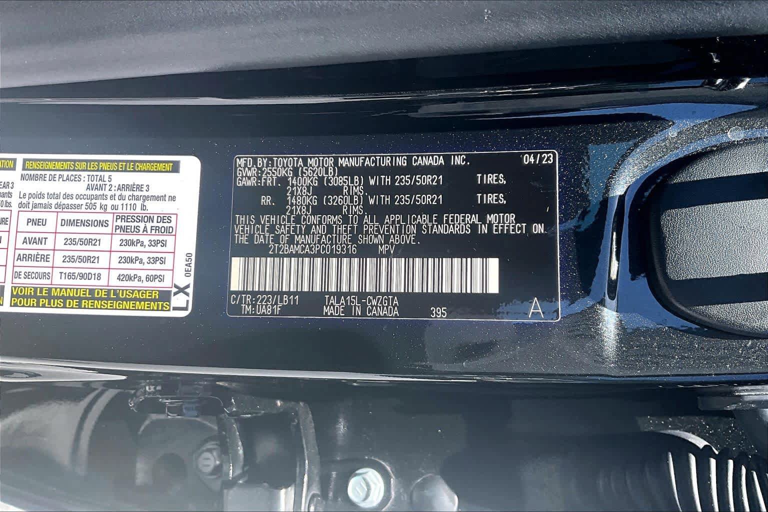 Used 2023 Lexus RX 350 Premium Plus w/ Cold Area Package AWD/4WD image 31