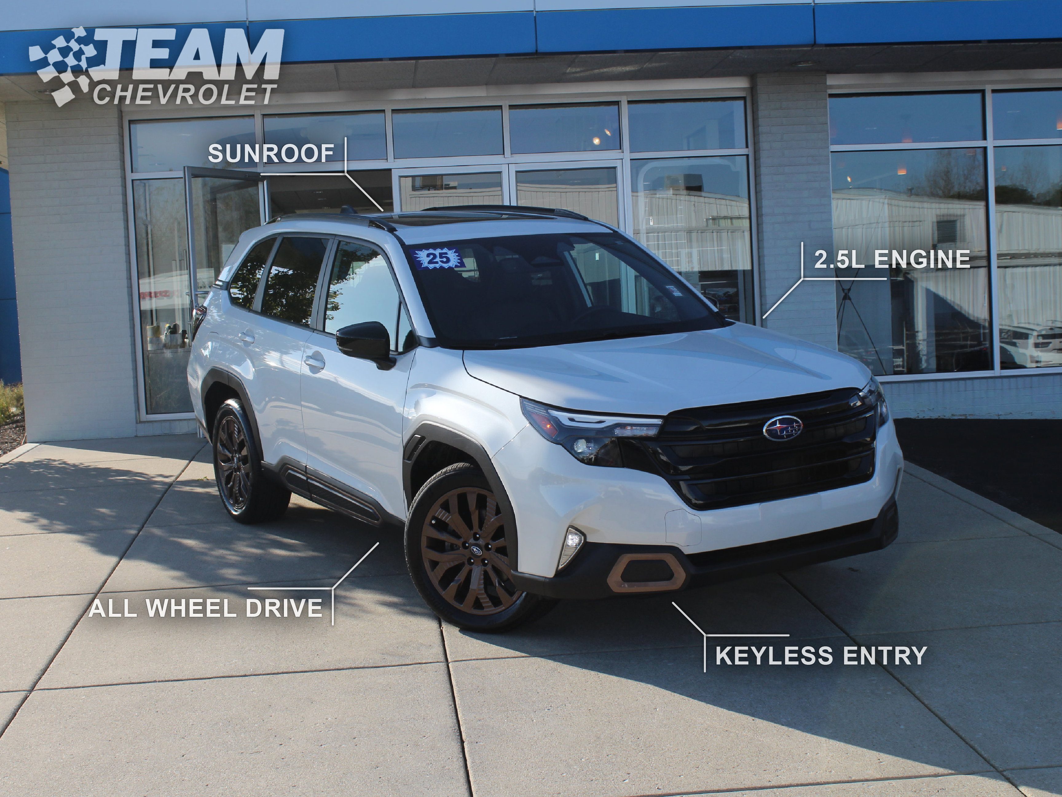 Used 2025 Subaru Forester Sport AWD/4WD image 2