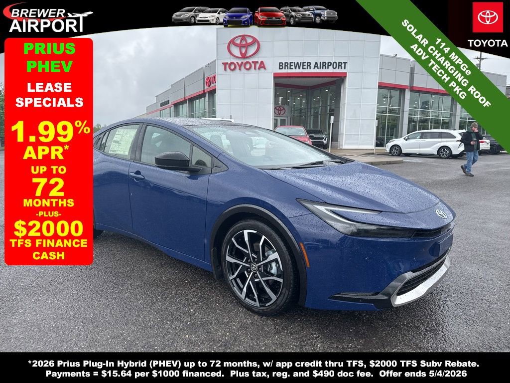 New 2026 Toyota Prius Plug-In Hybrid FWD image 1
