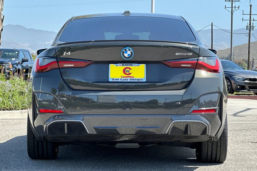 Used 2023 BMW i4 eDrive40 w/ M Sport Package RWD image 4