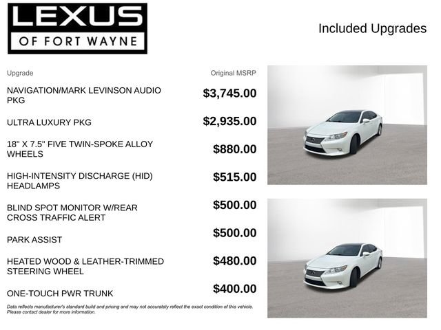 Used 2013 Lexus ES 350 FWD image 4
