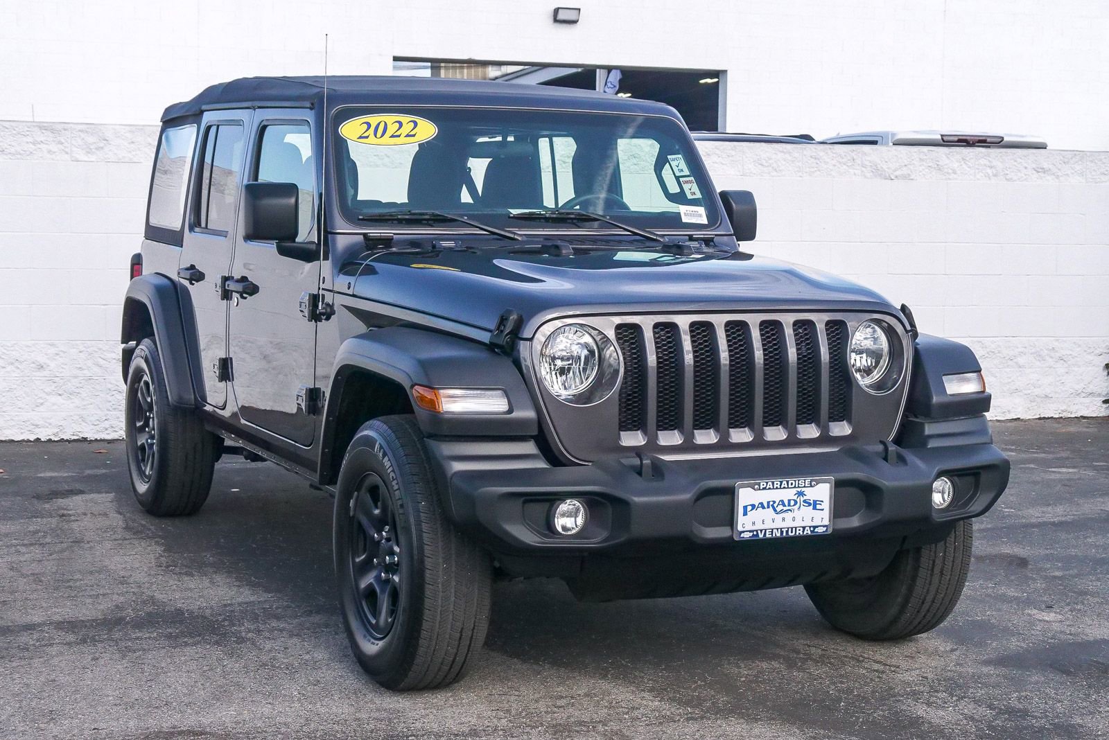 Used 2022 Jeep Wrangler Unlimited Sport AWD/4WD image 3