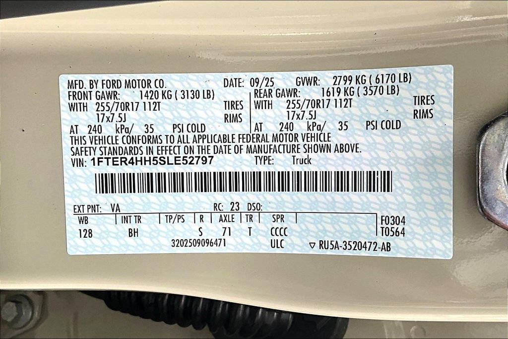 New 2025 Ford Ranger XLT w/ Convenience Package image 8