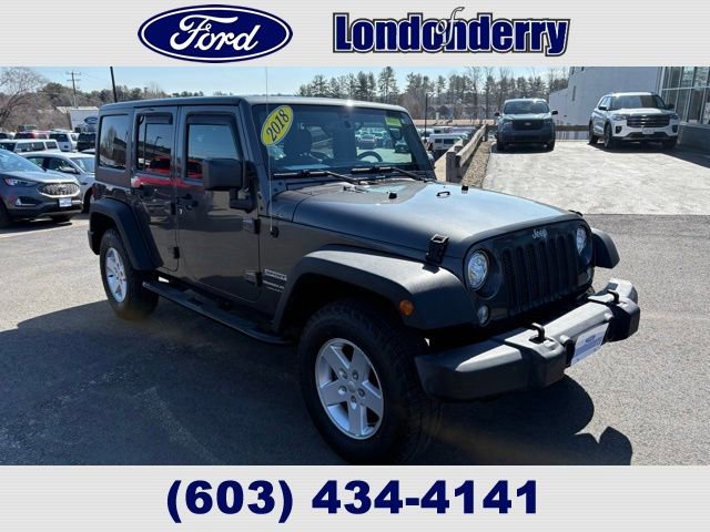 Used 2018 Jeep Wrangler Unlimited Sport S