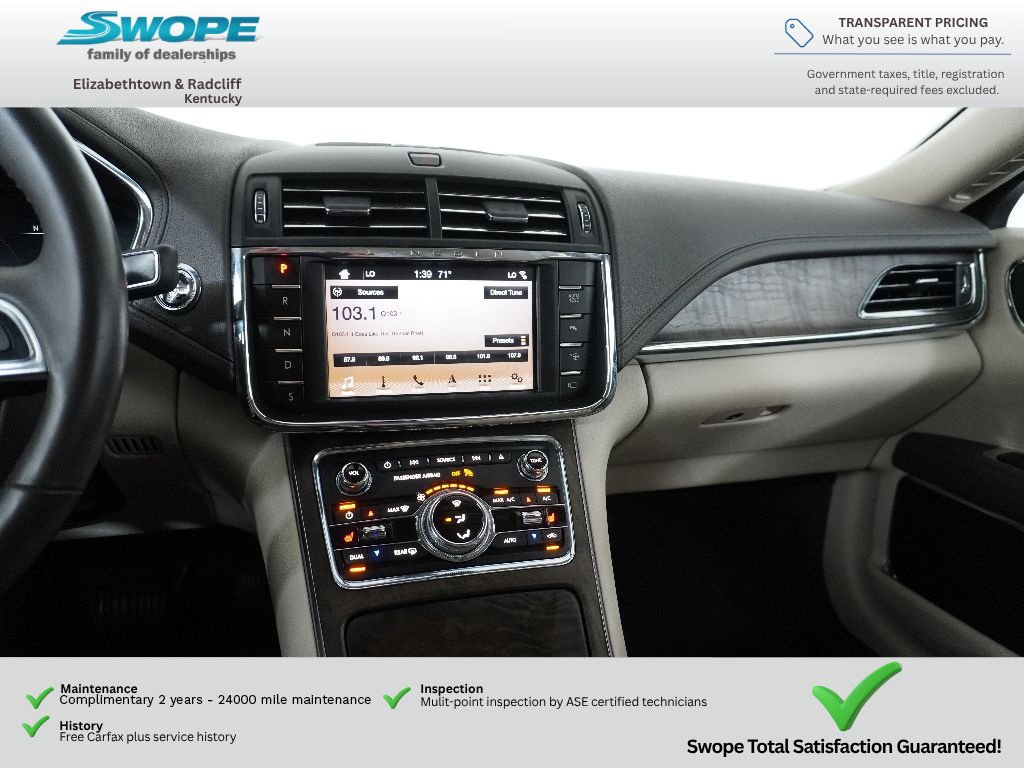 Used 2017 Lincoln Continental Select w/ Technology Package FWD image 20