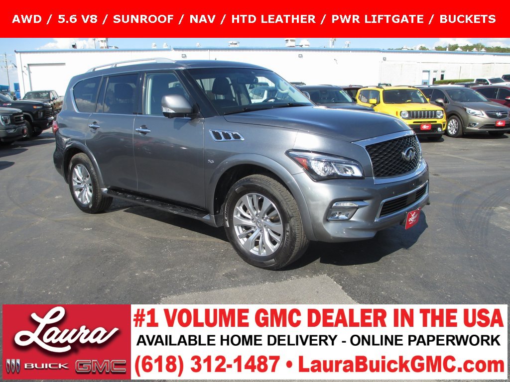Used 2017 INFINITI QX80 4WD w/ Driver Assistance Package