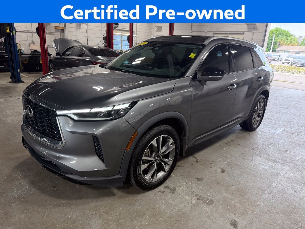 Certified 2023 INFINITI QX60 Luxe w/ Cargo Package AWD/4WD image 4