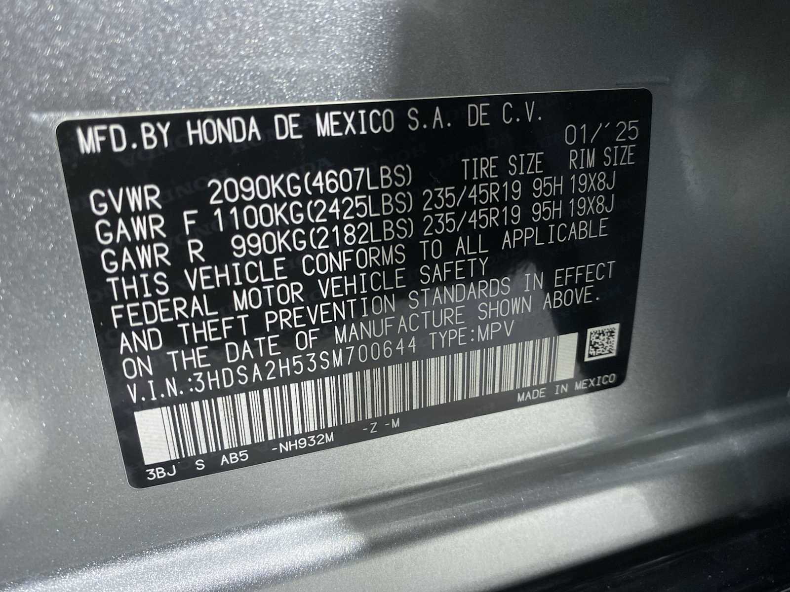 Certified 2025 Acura ADX A-Spec AWD/4WD image 21