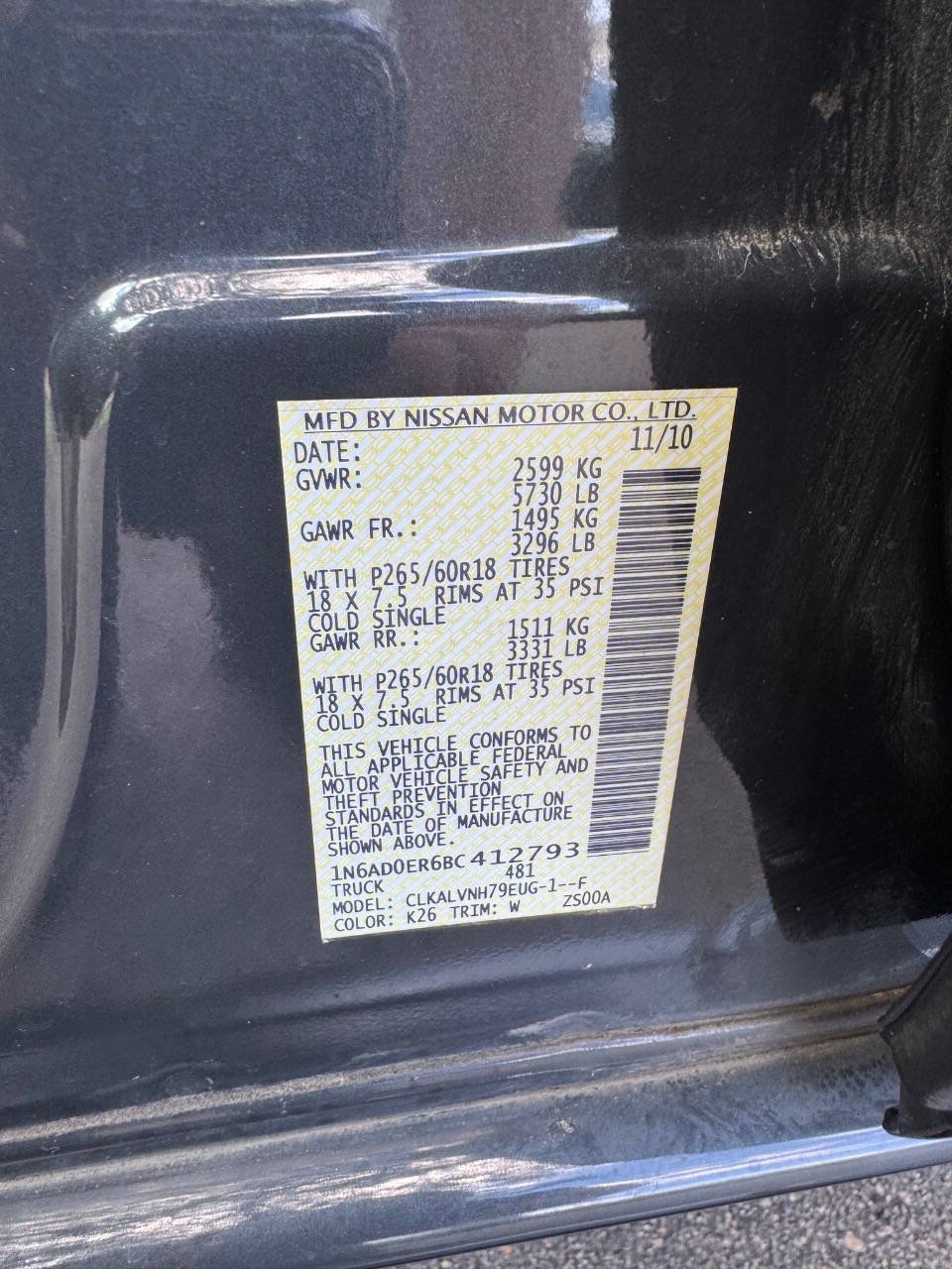 Used 2011 Nissan Frontier SL RWD image 46
