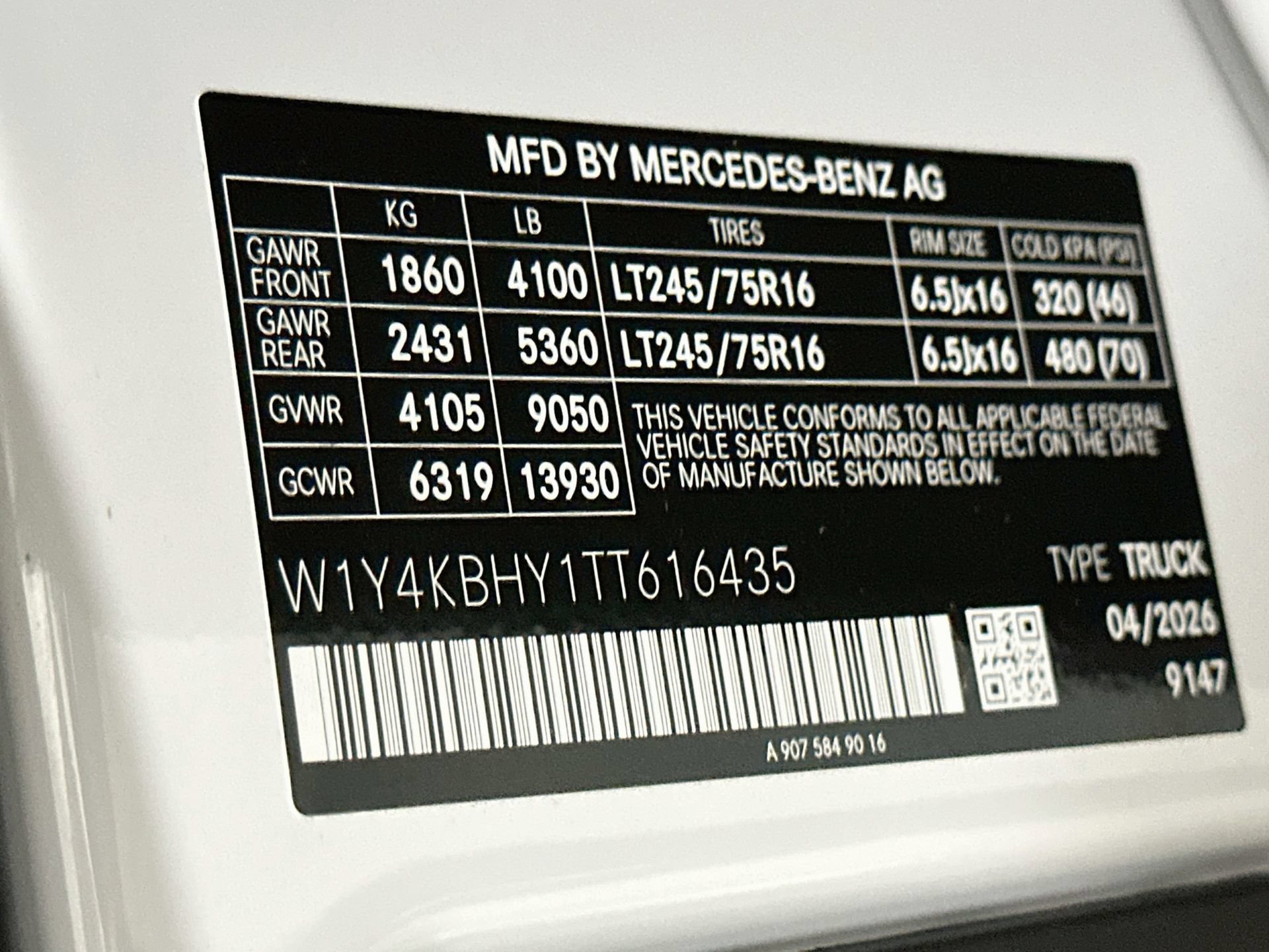 Used 2026 Mercedes-Benz Sprinter 2500 image 29