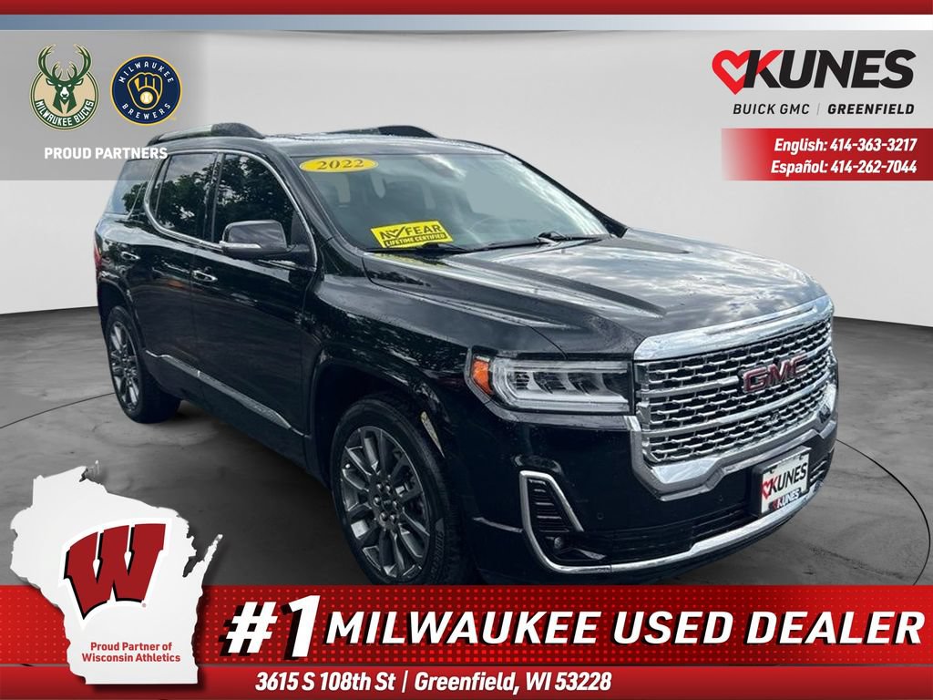 Used 2022 GMC Acadia Denali w/ Black Diamond Edition