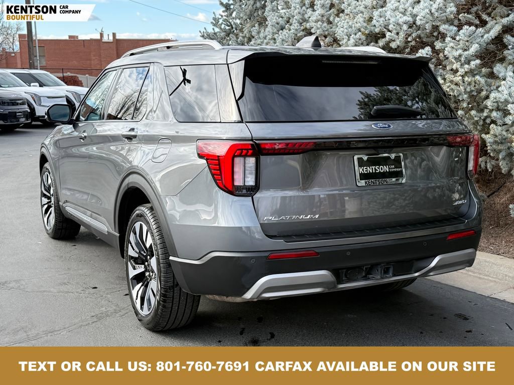 Used 2025 Ford Explorer Platinum w/ LUX Leather Package image 5
