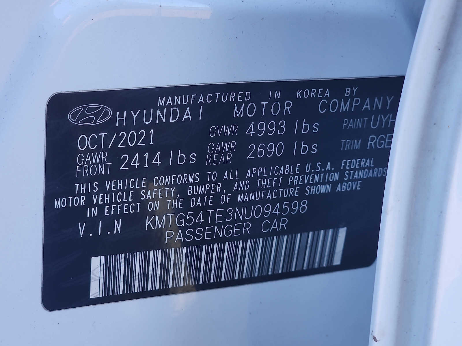 Used 2022 Genesis G70 3.3T w/ Sport Prestige Package image 27