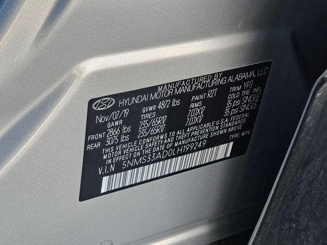 Used 2020 Hyundai Santa Fe SEL image 24