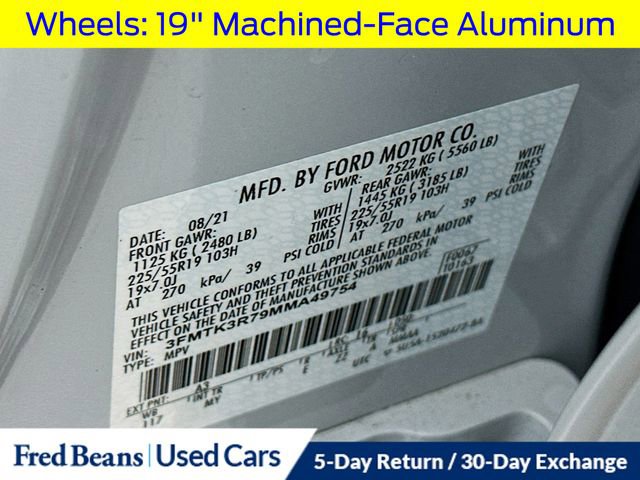 Certified 2021 Ford Mustang Mach-E Premium image 37