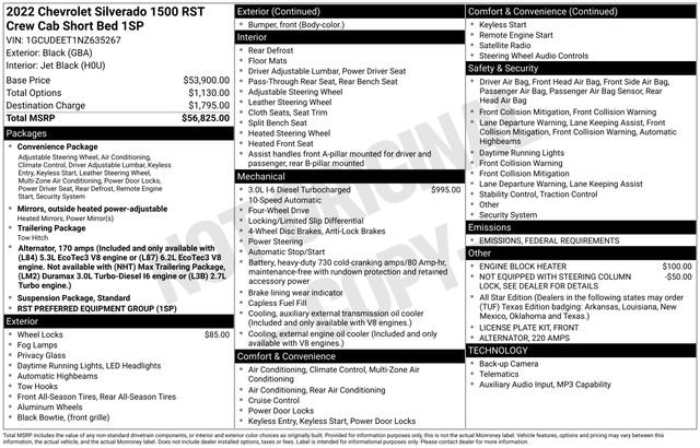 Certified 2022 Chevrolet Silverado 1500 RST image 35