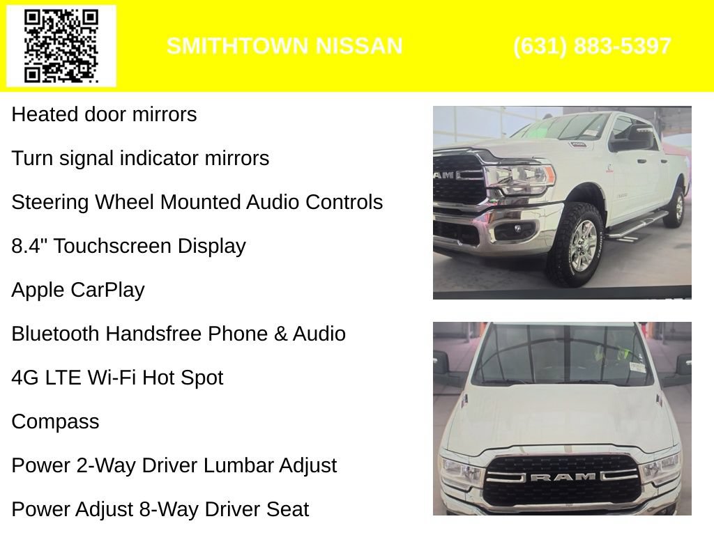 Used 2024 RAM 2500 Big Horn w/ Off Road Package AWD/4WD image 8