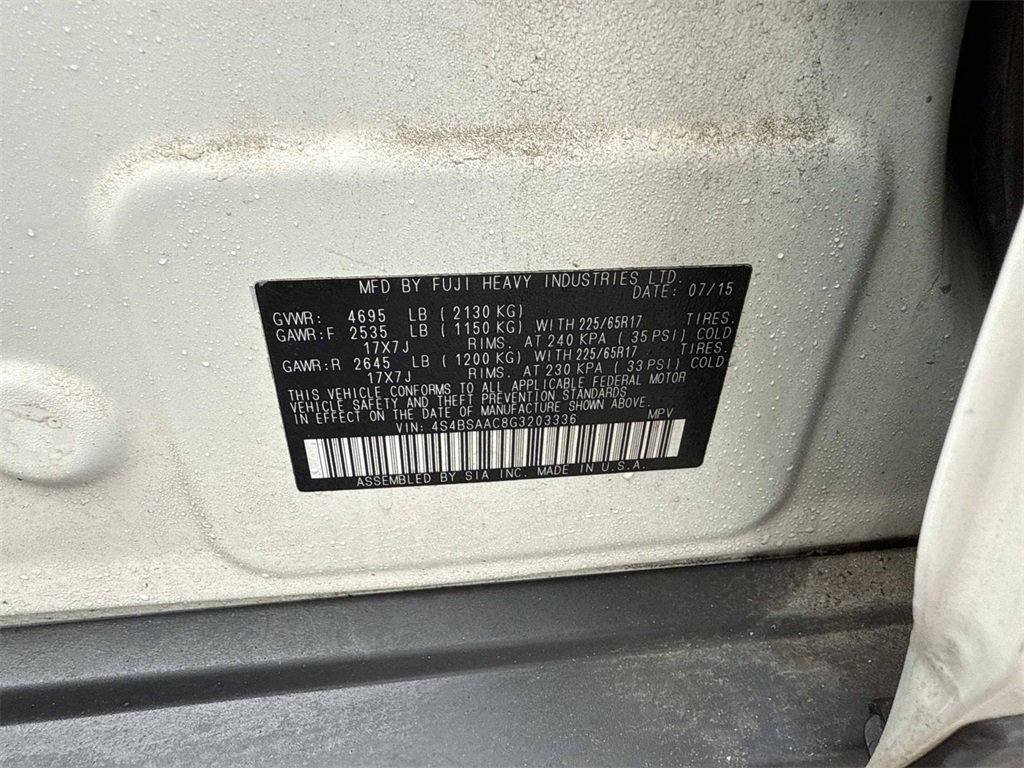 Used 2016 Subaru Outback 2.5i image 14