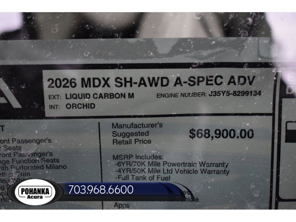 New 2026 Acura MDX A-Spec image 38