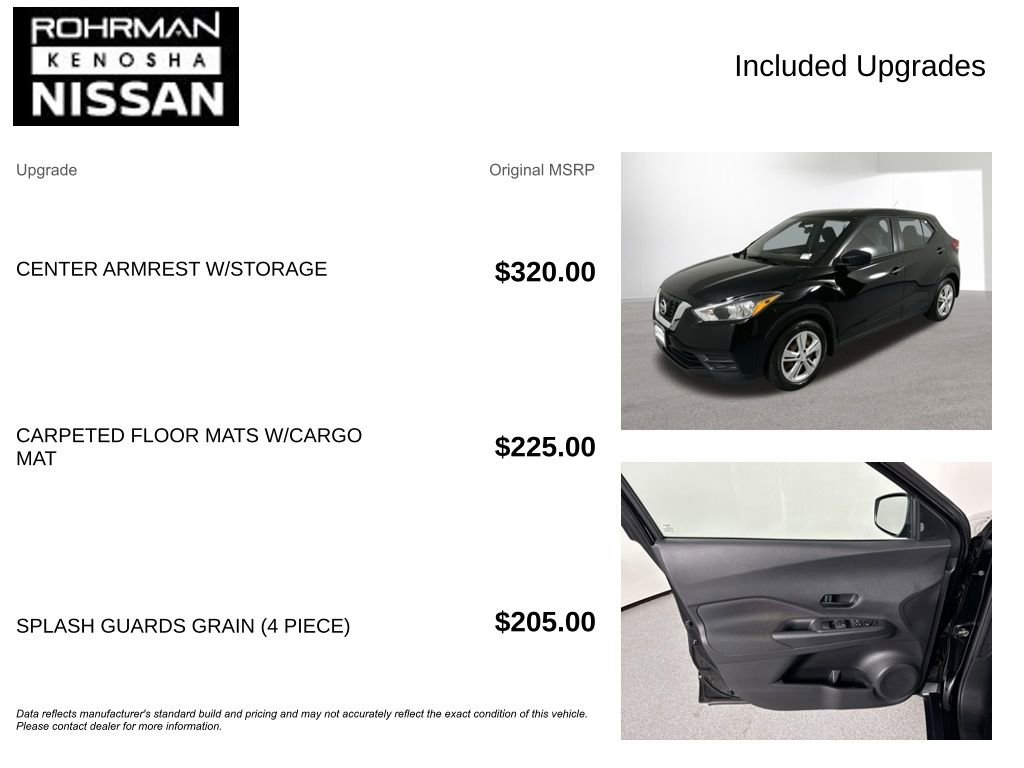 Used 2020 Nissan Kicks S image 4