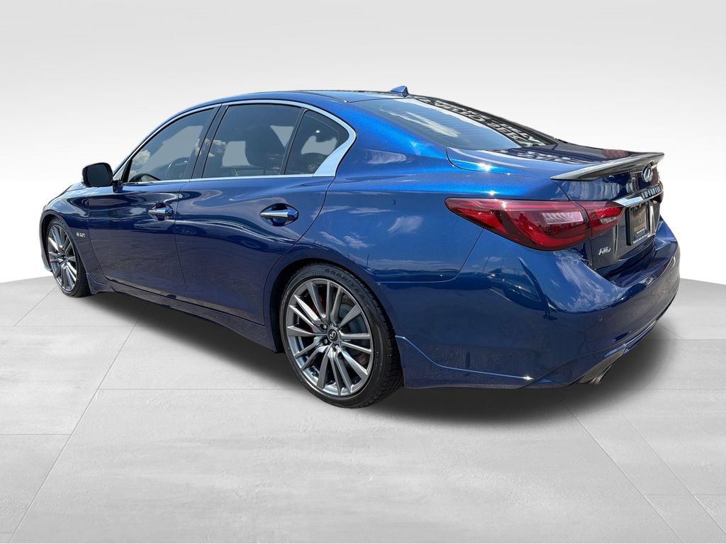 Used 2018 INFINITI Q50 Red Sport 400 w/ Proactive Package AWD/4WD image 3