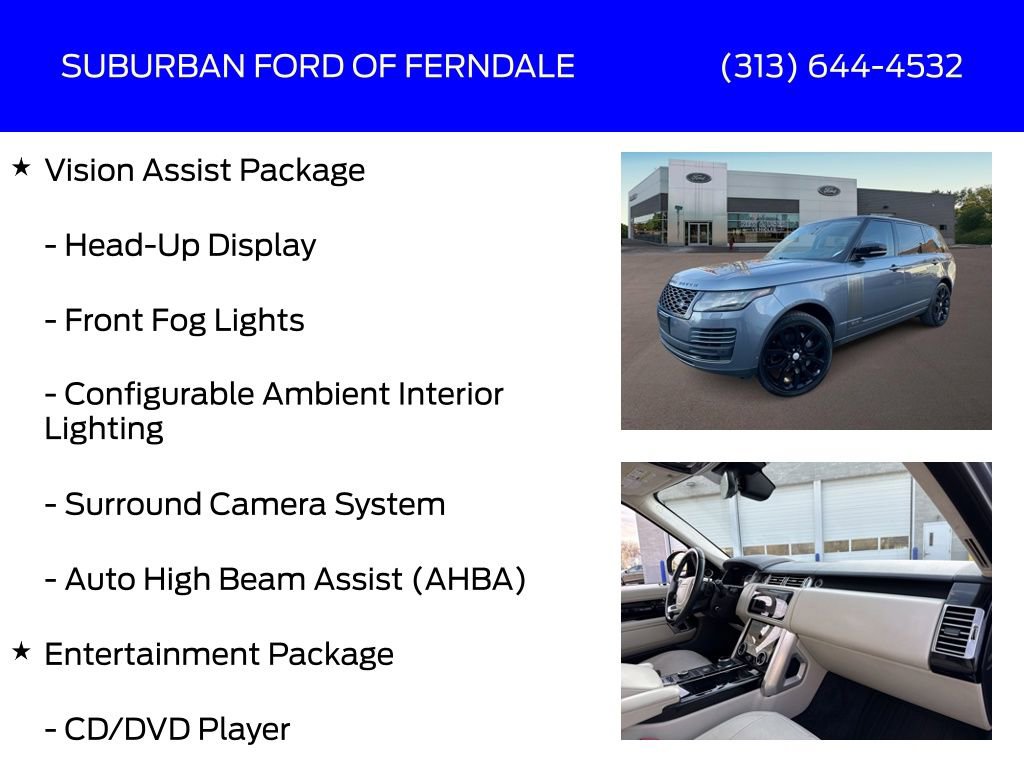 Used 2018 Land Rover Range Rover Long Wheelbase Supercharged image 12