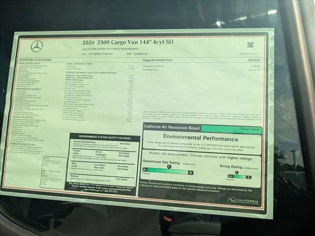 New 2026 Mercedes-Benz Sprinter 2500 image 16