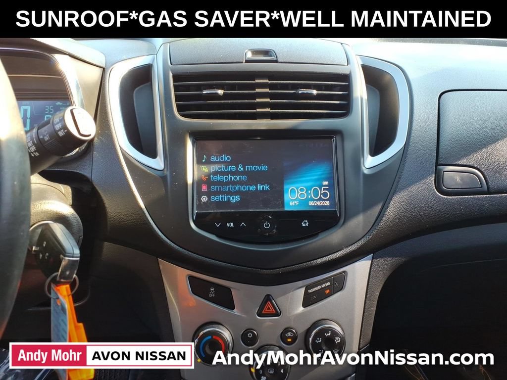 Used 2015 Chevrolet Trax LT w/ LT Sun and Sound Package FWD image 25
