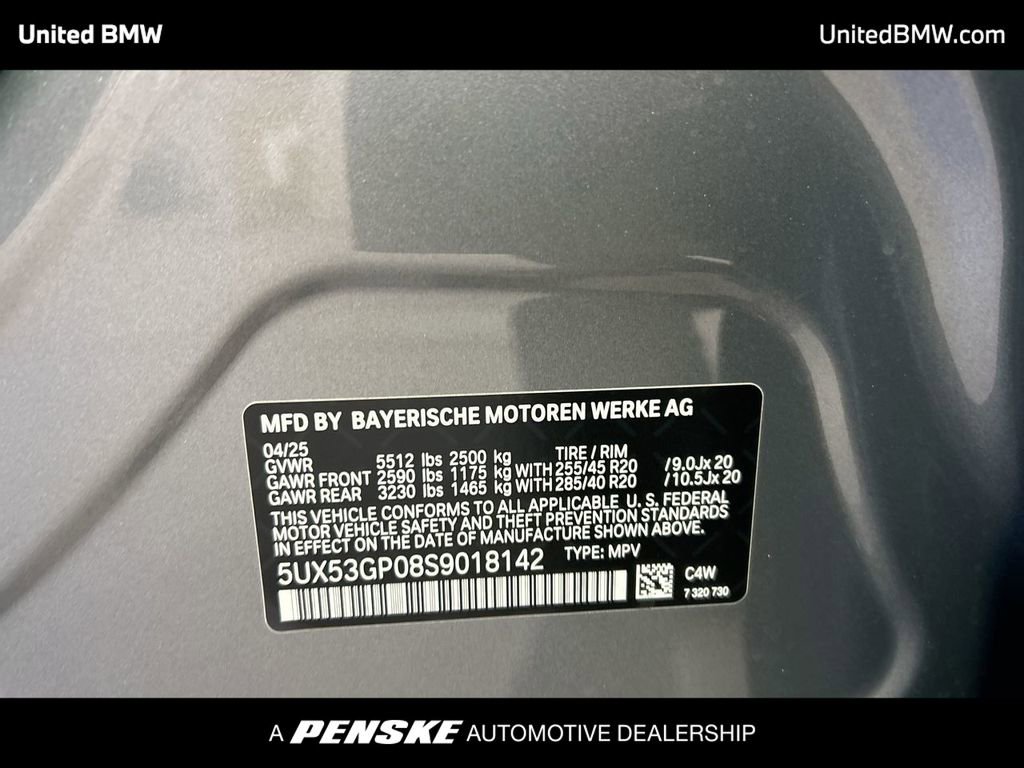 Used 2025 BMW X3 xDrive30i w/ Premium Package AWD/4WD image 23