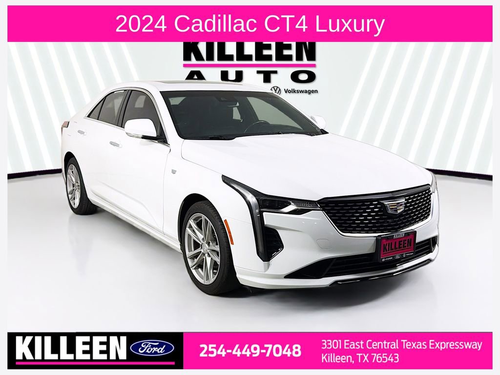 Used 2024 Cadillac CT4 Luxury w/ Sun And Sound Package